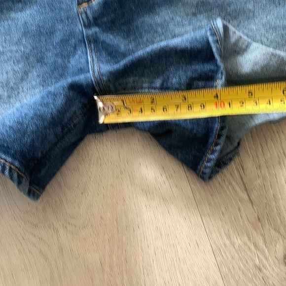 Articles of Society AOS Sunny Crest Women's Blue Jean Shorts Size 27 High waist - Picture 7 of 10